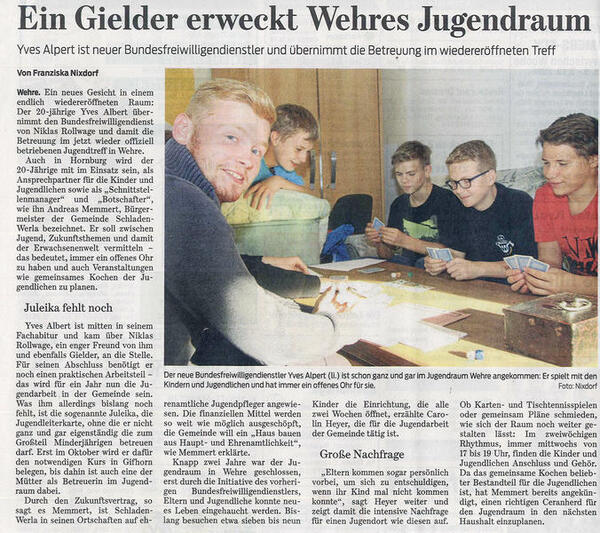 Jugendarbeit in der Gemeinde Schladen-Werla