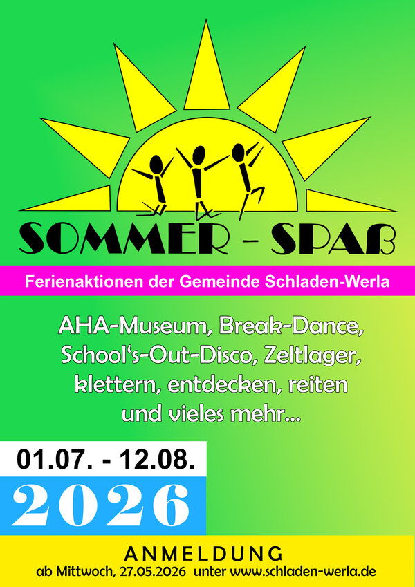 Bild vergr&ouml;&szlig;ern: Plakat - Sommer-Spa� 2026